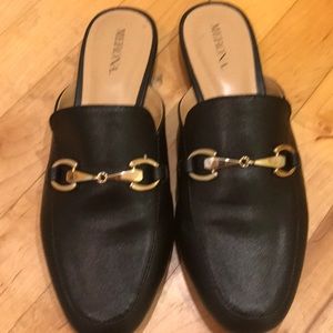 Merona Classic Black Mules